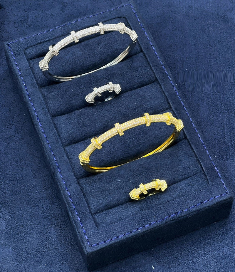 Pastel Teardrop Rainbow Kada Set Dubai | Safety Pin Bangle UAE