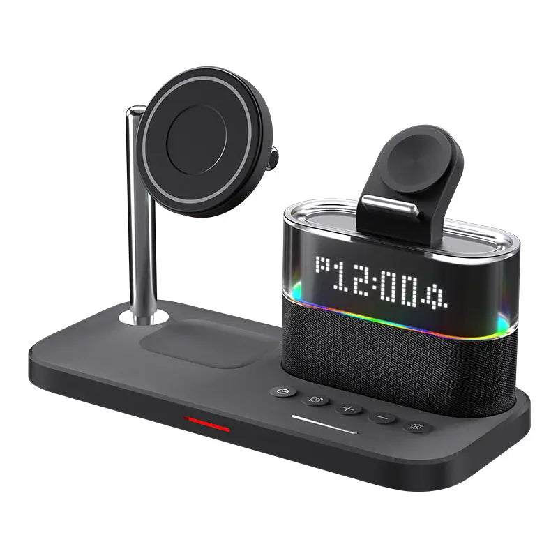 5-in-1 Magnetic Wireless Charging Station UAE | iPhone AirPods Apple Watch
