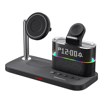 5-in-1 Magnetic Wireless Charging Station UAE | iPhone AirPods Apple Watch