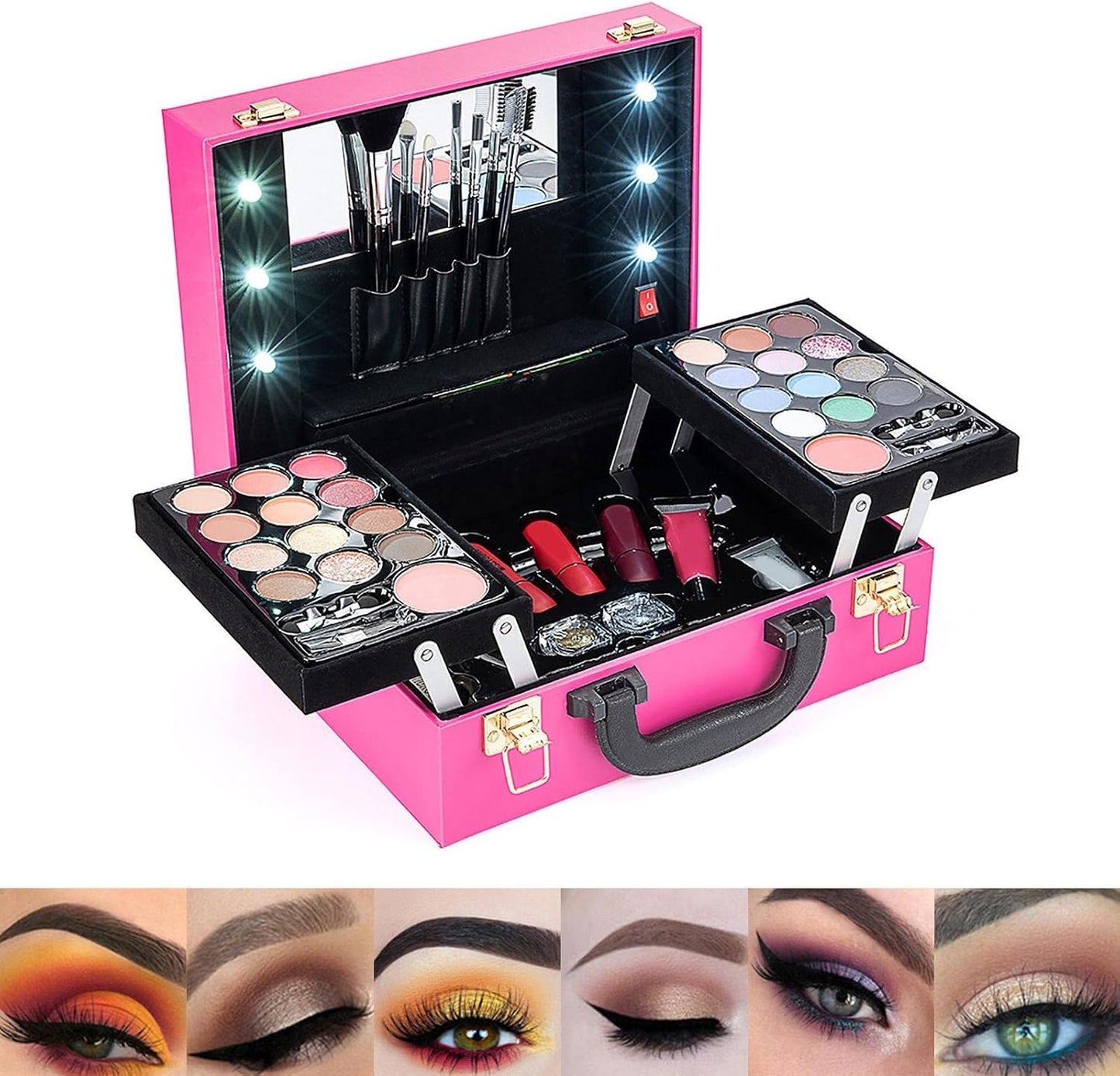 Professional Makeup Kit Vanity | مجموعة مكياج احترافية مع منضدة