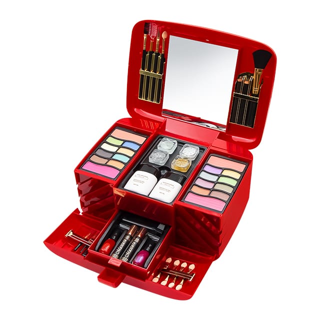 Professional Makeup Kit Vanity | مجموعة مكياج كبيرة مع منضدة التجميل