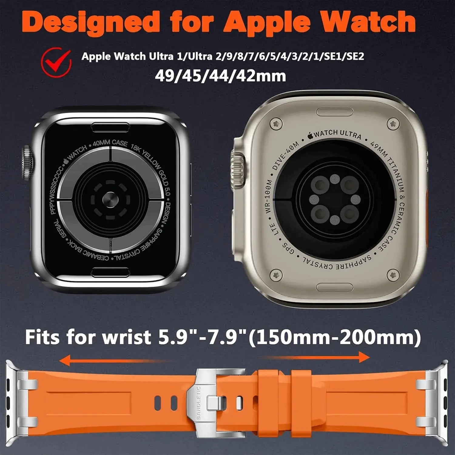 Replacement Strap Band for Apple Watch (38mm-49mm) | سوار بديل مطابق لساعة أبل الذكية 0ydufd-ig.myshopify.com
