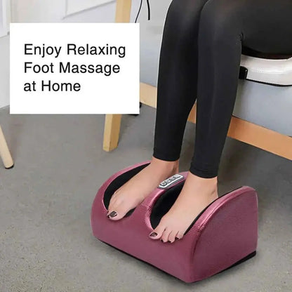 Electric Foot Massager Heating Therapy Hot Compression | جهاز تدليك القدم الكهربائي بالتسخين والكمادات الساخنة