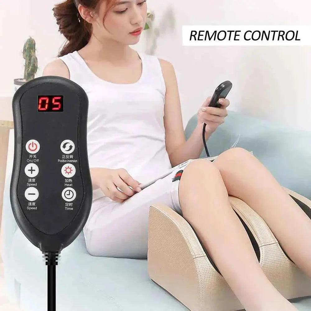 Electric Foot Massager Heating Therapy Hot Compression | جهاز تدليك القدم الكهربائي بالتسخين والكمادات الساخنة