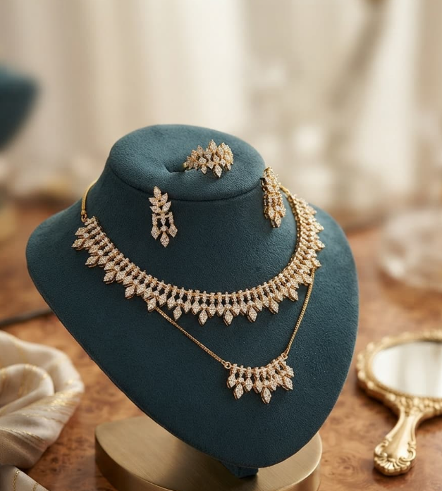 Beautiful Elegant Bridal Jewelry Set