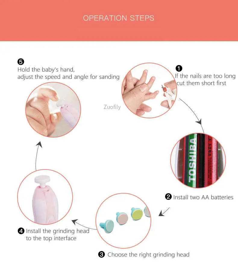 Baby Nail Trimmer | مقلم أظافر للأطفال الرضع