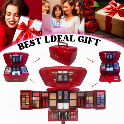 Professional Makeup Kit Vanity | مجموعة مكياج كبيرة مع منضدة التجميل