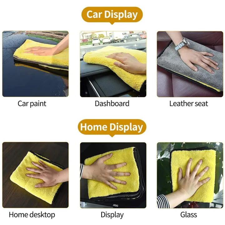 microfiber cleaning cloth pack of 2 price Dubai