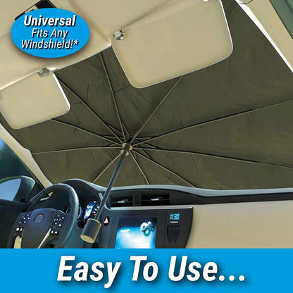 best foldable sunshade to keep car interior cool in UAE summer
