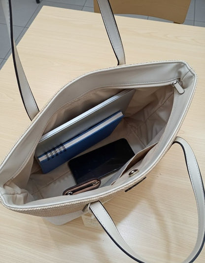 buy Cortina textured tote bag online Dubai