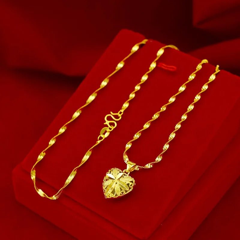 Heart Shaped Memorial Necklace | Personalized Keepsake UAE