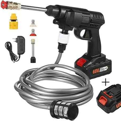 High Pressure Washer For Car with Double Battery | ماكينة رش مياه عالية الضغط للسيارات ببطارية مزدوجة
