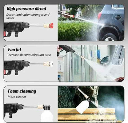 High Pressure Washer For Car with Double Battery | ماكينة رش مياه عالية الضغط للسيارات ببطارية مزدوجة