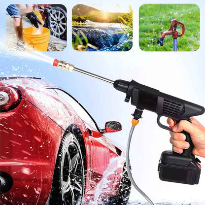 High Pressure Washer For Car with Double Battery | ماكينة رش مياه عالية الضغط للسيارات ببطارية مزدوجة