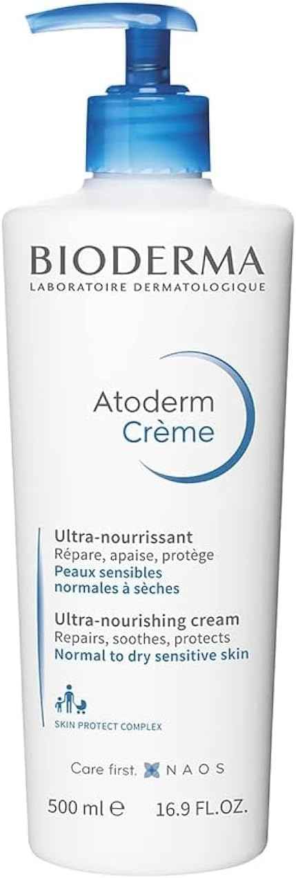 Bioderma Atoderm Nourishing Cream, 500 ml | كريم بيوديرما أتوديرم المغذي، 500 مل