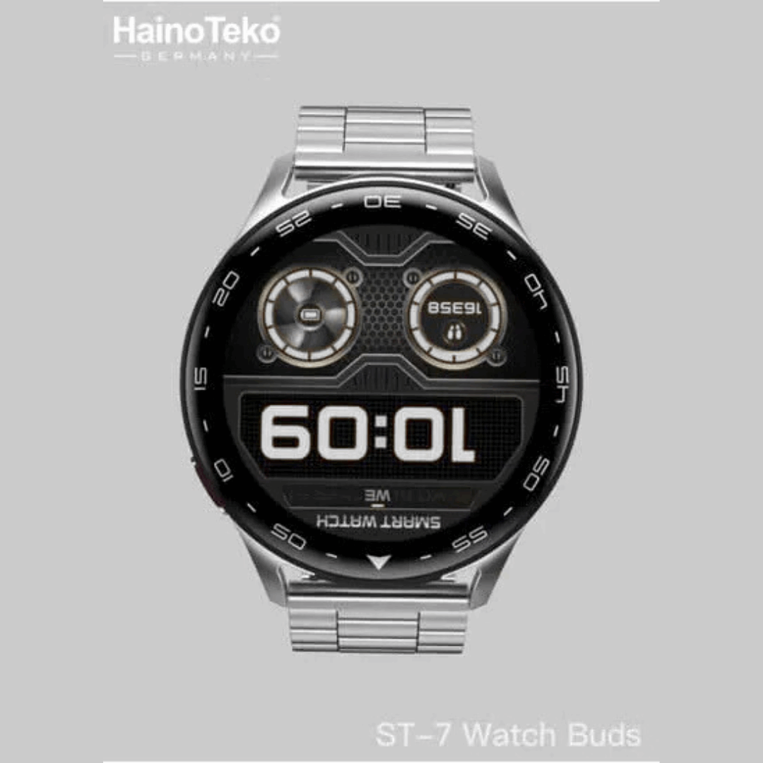 PowerBand ST7 HAINO TEKO - 2 in 1 Smartwatch + Earbuds