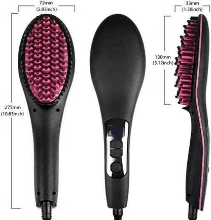 Szentpeter Simply 2 in 1 Hair Curler and Straightener Brush
