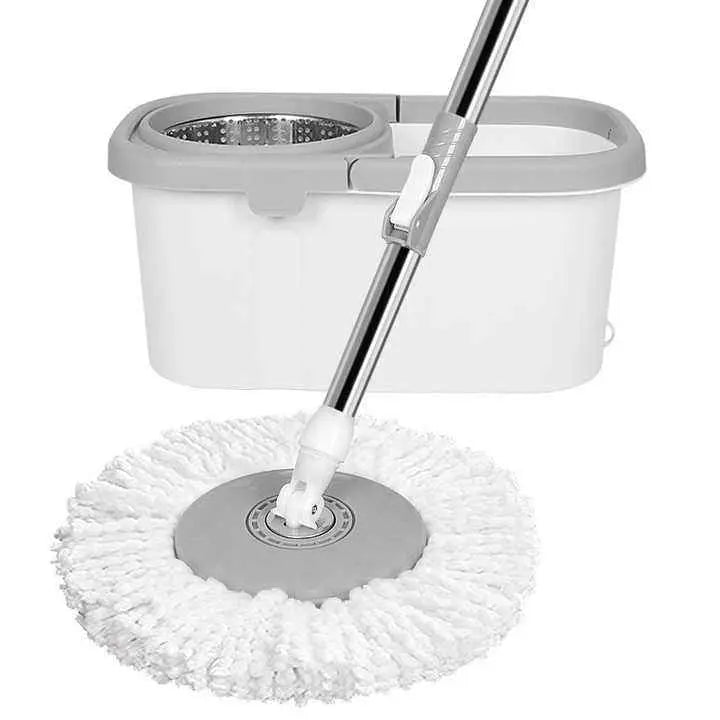 Microfiber Mop and Bucket Set | ممسحة مايكروفايبر مع دلو عصر
