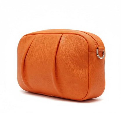 buy pebbled orange crossbody bag online Dubai