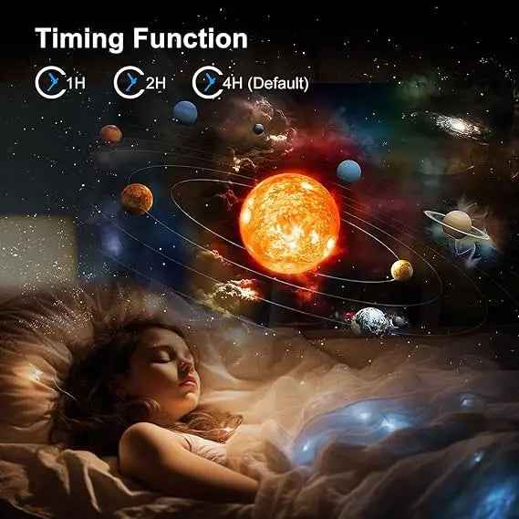 Planetarium Projector Night Light (12-in-1) | جهاز عرض النجوم وضوء ليلي للأطفال (12 في 1)
