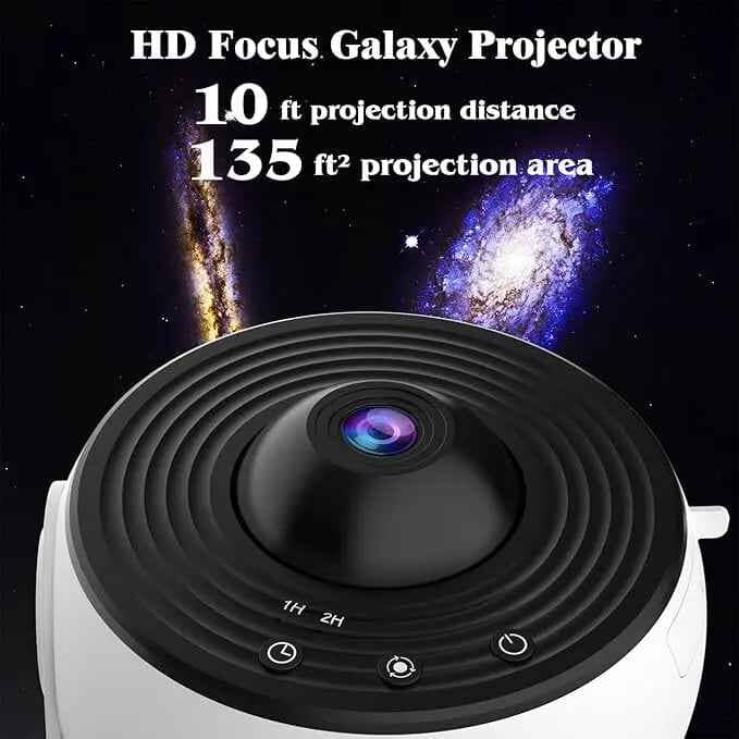 Planetarium Projector Night Light (12-in-1) | جهاز عرض النجوم وضوء ليلي للأطفال (12 في 1)