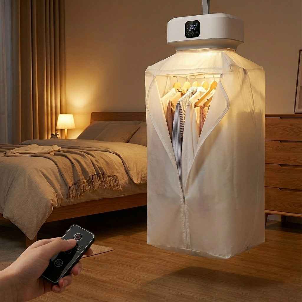 Remote Control Multifunctional Electric Clothes Dryer | مجفف ملابس كهربائي متعدد الوظائف بالتحكم عن بعد